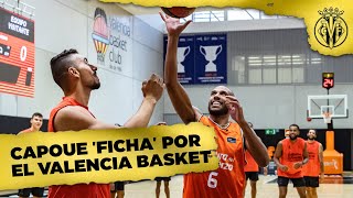 Capoue ficha por el Valencia Basket [upl. by Ahsinert]