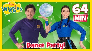 Kids Dance Party 🎉 Fun 1 Hour Dancing Extravaganza with The Wiggles🕺💃 [upl. by Refannej752]