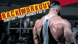 Back workout contest prep series  Ep3 RAW [upl. by Barnie395]