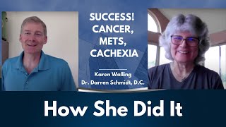 Success Reversed Cancer with Metastasis AND Cachexia Naturally [upl. by Niletac202]