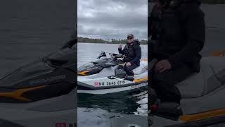 2024 Sea Doo Fish Pro Trophy Maiden Voyage of the Sea Duck… Dakota on Pleasant Lake in the 603 [upl. by Dnomse]