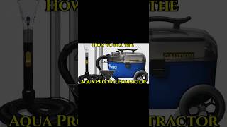 Filling the Aqua Pro Vac Extractor is fast amp easy aquapro carpetextraction interiordetail [upl. by Thin]