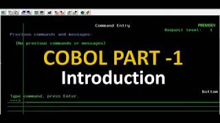 Cobol Part 1  Introduction  as400university [upl. by Lenno]