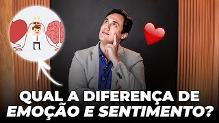 Qual a diferença de EMOÇÃO e SENTIMENTO [upl. by Casimir]