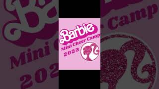 Barbie Mix  Mini Cheer Camp 2023  North Webster Cheer [upl. by Dyer453]