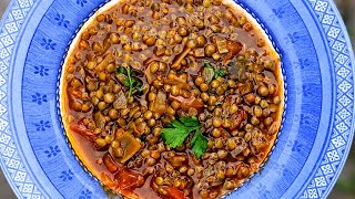 Lentilles à la Marocaine 👌 pour Faire le Plein de Vitamines  Recette économique 🔝 [upl. by Burta]