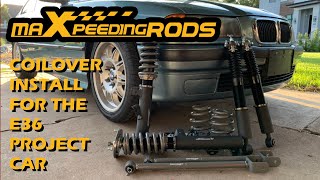 Maxpeedingrods Coilover install Pt 1 [upl. by Akapol]