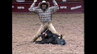 Sylvester Mayfield  1985 NFR Round 9 [upl. by Rumery]