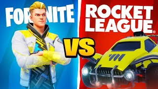 PRO Fortnite vs PRO Rocket League Players [upl. by Brooke]