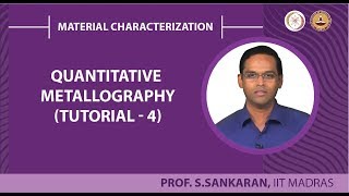 Quantitative metallography  Tutorial 4 [upl. by Kris]