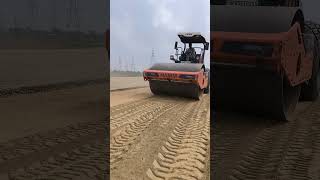 Soil compactor roller youtubeshorts constructionequipment grader moradabad constructionmachinery [upl. by Vanny]