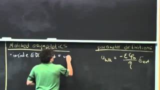 Microfluidic transport matched asymptotics in electroosmotic flow [upl. by Holli139]