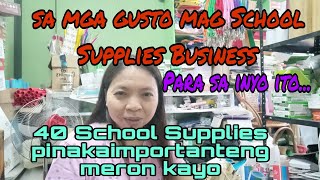 Sa mga gusto ng School Supplies Business Para sa inyo ito  Sphinxkikay [upl. by Annahsal]