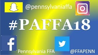 2018 PA FFA State Convention Session 3 [upl. by Jaunita]