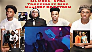 Mom REACTS to Lil Durk  Still Trappin feat King Von Official Lyric Video [upl. by Ardnoet]