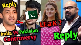 India Vs Pakistani YouTuber Biggest Controversy 😳  Kanwal Aftab Lek   Junaid Akram Reply on This [upl. by Stringer146]