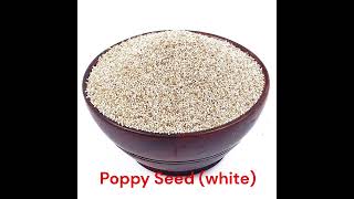 Poppy Seed white [upl. by Nowtna904]