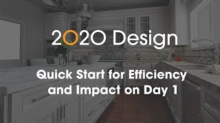 2020 Design Webinar Quick Start for Efficiency and Impact on Day 1 [upl. by Derna]