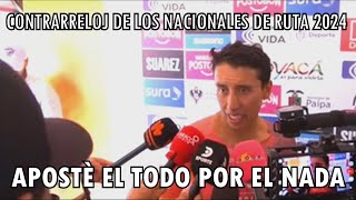 EGAN BERNAL HABLA DE LA CONTRARRELOJ TRAS SEXTO LUGAR Y DE LA PRUEBA DE RUTA DEL DOMINGO [upl. by Budde]