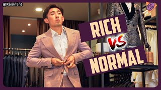 Rich vs Normal People 有钱人 vs 普通人 [upl. by Tiram]