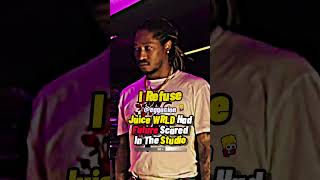 JUICE WRLD HAD FUTURE SCARED IN THE STUDIO [upl. by Wallache]