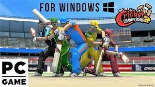 How to Play World Cricket Championship 2 on PC with Keyboard controls 100 working [upl. by Annawyt714]