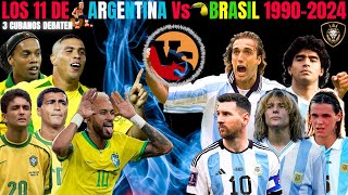 Quien gana y quien cambias Los Mejores 11 de Brazil vs Argentina 19902024  Ayuda con comentarios [upl. by Onilegna]