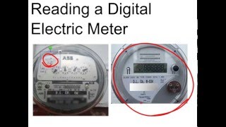 Reading a Digital Electric Meter amp Calculate Usage and Cost [upl. by Aleksandr]