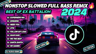 🔥NEW  NONSTOP BEST OF EX BATTALION V2 SLOWED  FULL BASS REMIX  DJ YUZKIE REMIX [upl. by Schild547]