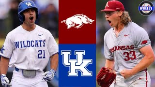 2 Arkansas vs 8 Kentucky Highlights  2024 College Baseball Highlights [upl. by Okihsoy]