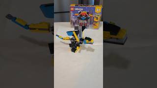 Lego Creator 3 in 1 31124 Robot Dragon Build [upl. by Ailed]