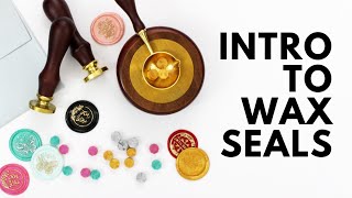 Introduction to Wax Seals  Card Making Envelopes amp Invitations [upl. by Haldes]