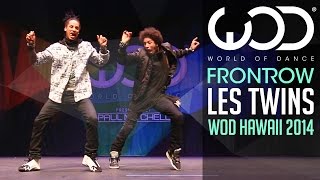 Les Twins  FRONTROW  World of Dance 2014 WODHI [upl. by Nemzaj573]