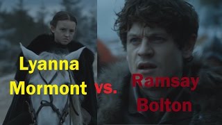 Lyanna Mormont vs Ramsay Bolton [upl. by Atsillak]