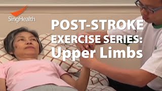 PostStroke Exercises Part 1 Upper Limb [upl. by Umeh653]