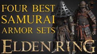 Elden Ring  The 4 Best Armor Sets For Samurai and Where to Find Them [upl. by Blandina964]