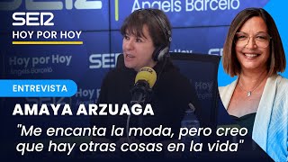 Amaya Arzuaga quotCuesta mucho encontrar la magia de antes en grandes diseñadoresquot  La entrevista [upl. by Nemlaz]