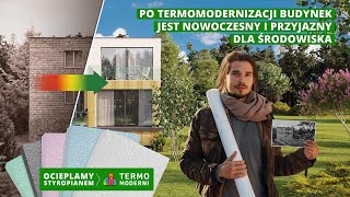 Ocieplanie STYROPIANEM Termomodernizacja domu z portfolio ARCHITEKTA Bądźmy TERMOMODERNI [upl. by Nirda]