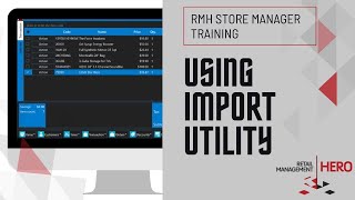 Using Import Utility in RMH Store Manager and Central Manager [upl. by Cung]