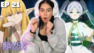 THE LAST GREAT MAGE 🧝‍♀️💙│Frieren  Episode 21 Reaction [upl. by Davey]