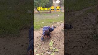 Jaaz Zong Telnor ufone😂🤣Funnyvideo short youtubeshort babche [upl. by Dorreg]