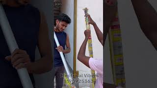 Electrical work earthing  Earth pipe fitting tamil  Wait For End shorts earthing electrical [upl. by Kassity126]