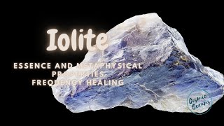 Iolite Crystal Healing Frequency Meditation  Eliminate Debt  Break Negative Patterns [upl. by Tnert]