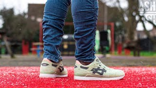 Review  On Feet  END x Asics Gel Lyte iii  Wasabi  Ash Bash [upl. by Ruy]