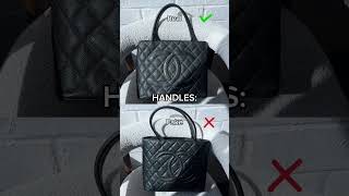 Real Chanel tote vs dupespot the differences👀 [upl. by Boonie]