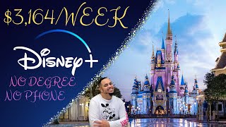 DISNEY WORK FROM HOME JOBS  Make 3164 WK HIGH PAYING REMOTE JOBS [upl. by Riti]