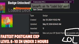 Block Tales BEST EXP METHOD POSTGAME LEVEL 810 SUB 2 HOURS DEMO 1 [upl. by Adym977]