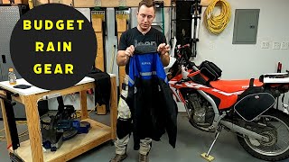 Budget Motorcycle Rain Gear Review [upl. by Dean]