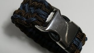 Paracord Flechtanleitung mit 450iger Cord  Paracord Flechten Anleitung in Deutsch auch als Blog [upl. by Ayama]