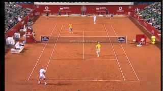 McEnroe Nastase In 2012 Bucharest Exhibition Highlights [upl. by Klos]